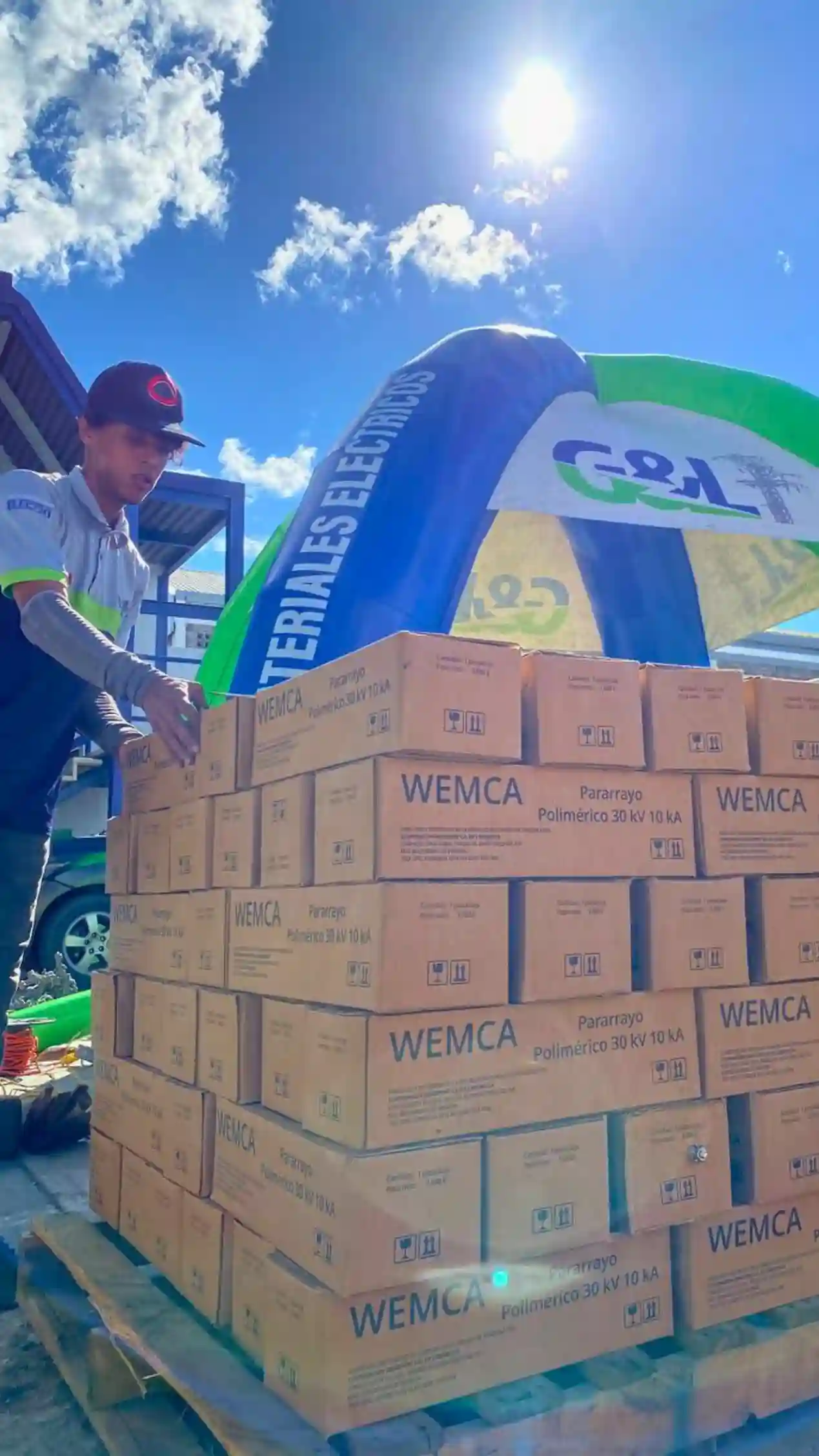 Asesor de ventas de materiales eléctricos g&l